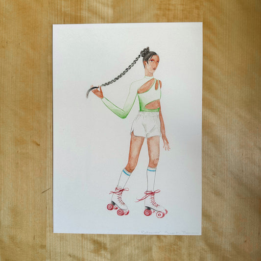 dessins a l'aquarelle artisanale Maison Banane