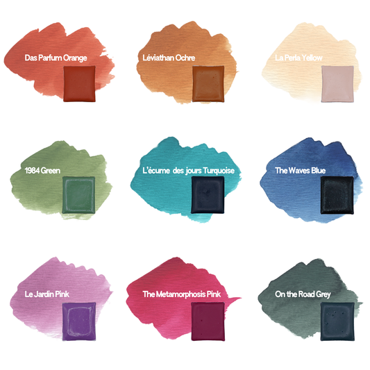 Handmade Watercolor Palette