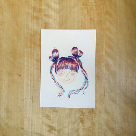 dessins a l'aquarelle artisanale Maison Banane