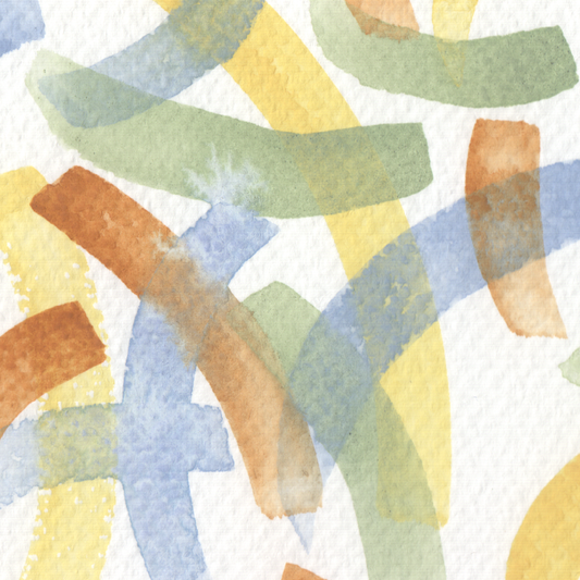 Mini Palette Aquarelle Artisanale Vegan - Quad #1