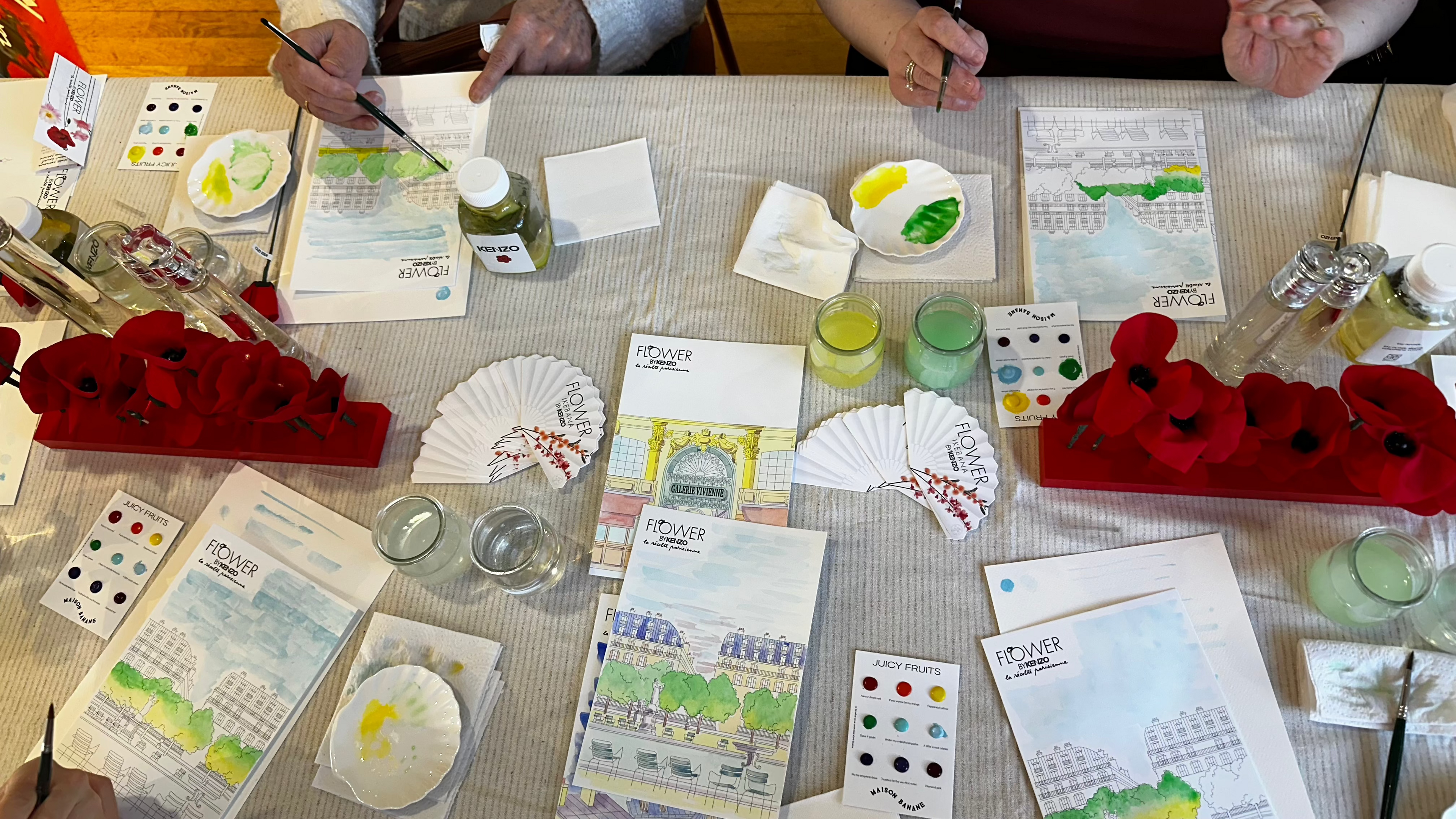 initiation a l'aquarelle par Maison Banane