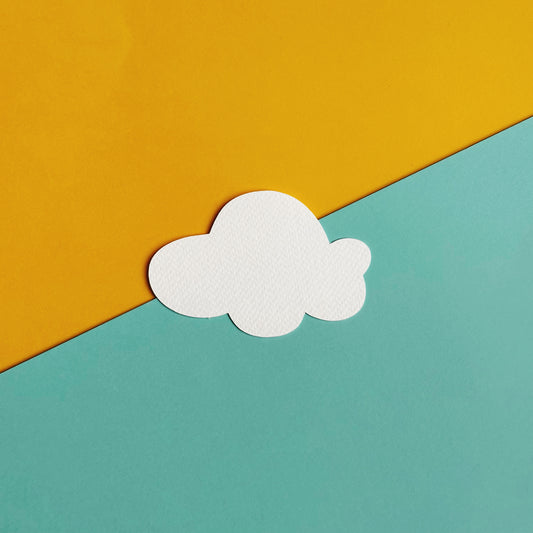 mobile en papier a colorier a l'aquarelle Maison Banane