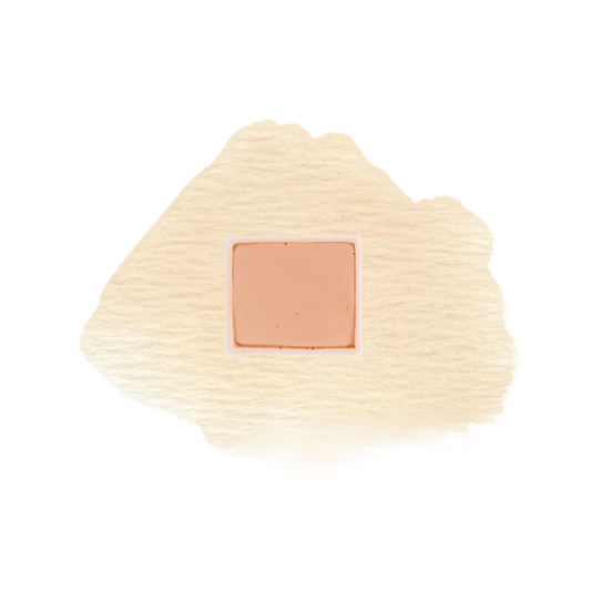 La Perla Yellow demi-godet d'aquarelle artisanale vegan