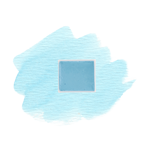 A little scotch Celeste demi-godet d'aquarelle artisanale vegan