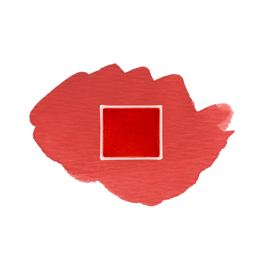 Nancy’s Boots Red demi-godet d'aquarelle artisanale vegan