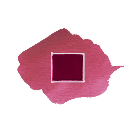 The Metamorphosis Pink demi-godet d'aquarelle artisanale vegan