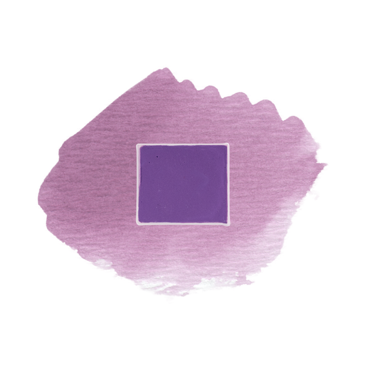 Le Jardin Pink demi-godet d'aquarelle artisanale vegan