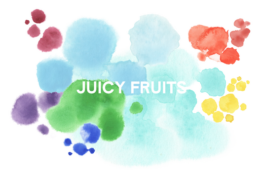 Couleurs qui racontent des histoires : plongée dans la collection d’aquarelle artisanale Juicy Fruits