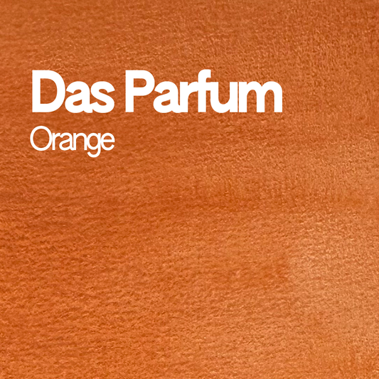 Demi-godet d'aquarelle artisanale individuel - Das Parfum Orange