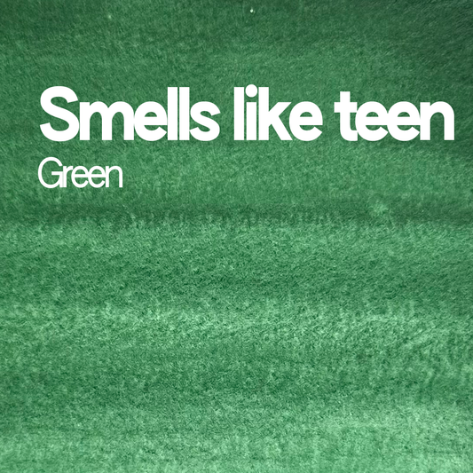 Demi-godet d'aquarelle artisanale individuel - Smells like teen green