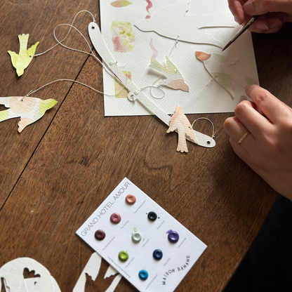 Atelier DIY créatif: Personnalise ton Mobile en Papier à l’aquarelle - 8.11.2025