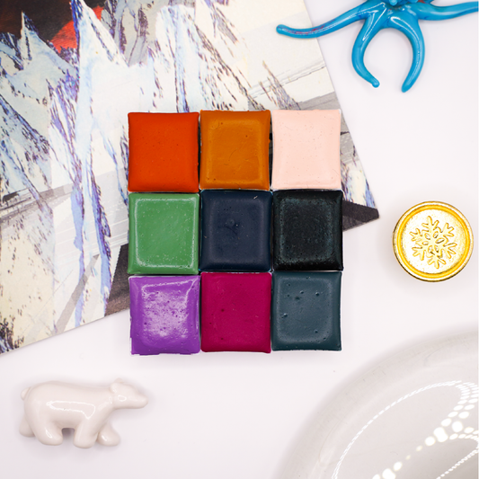 Handmade Watercolor Palette