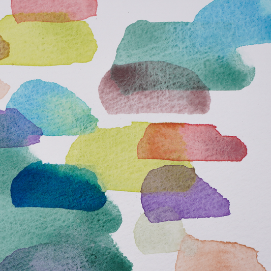 Dot card d'aquarelles artisanales Grand Hotel Amour