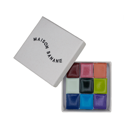 Palette d'aquarelles artisanales Grand Hotel Amour