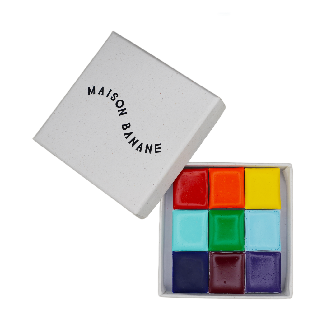 Palette d'aquarelles artisanales Juicy Fruits