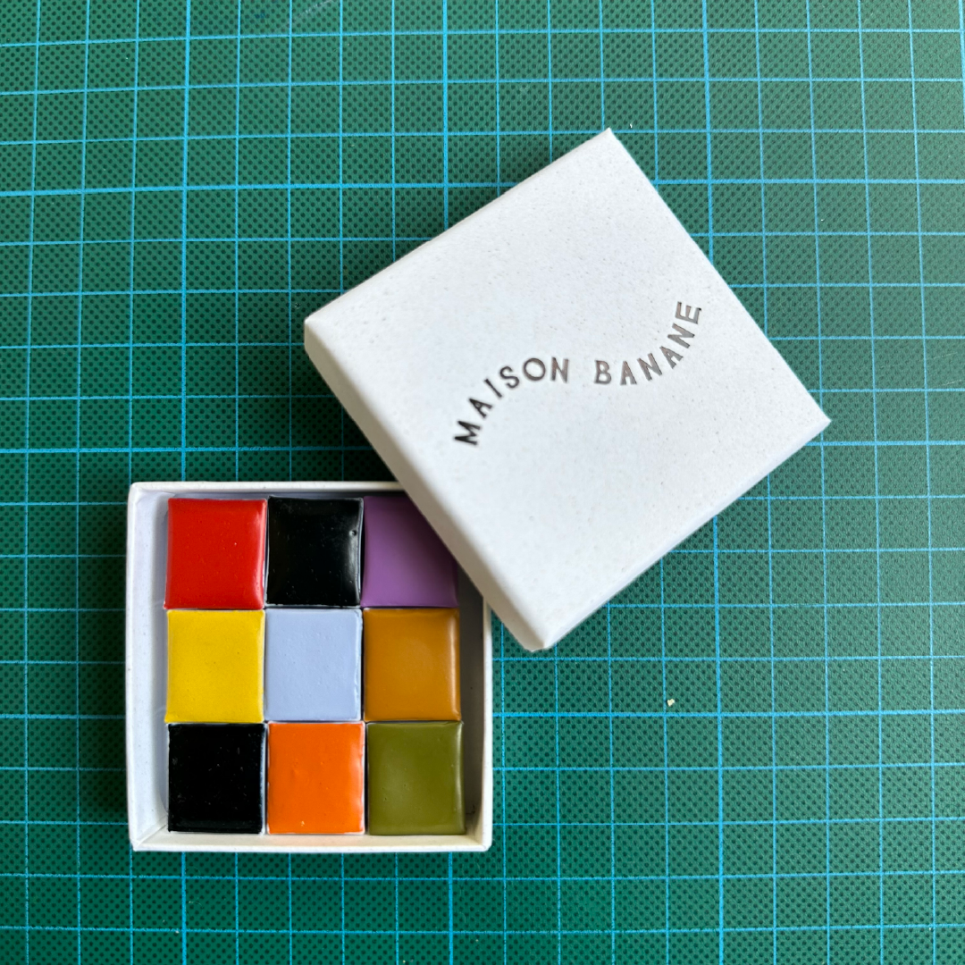 Handmade Watercolor Palette Grand Hotel Amour