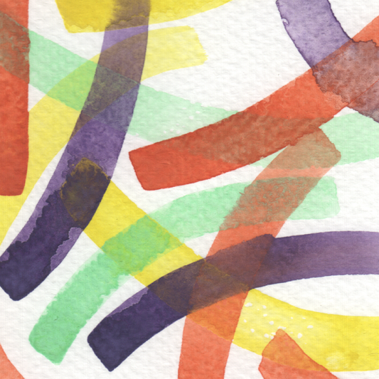 Mini Palette Aquarelle Artisanale Vegan - Quad #10