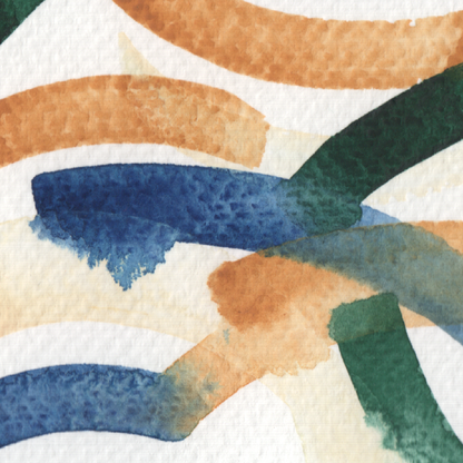 Mini Palette Aquarelle Artisanale Vegan - Quad #12