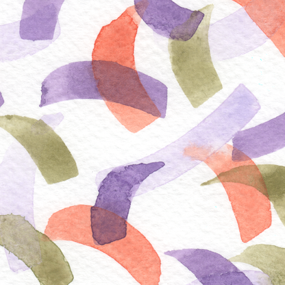 Mini Palette Aquarelle Artisanale Vegan - Quad #14