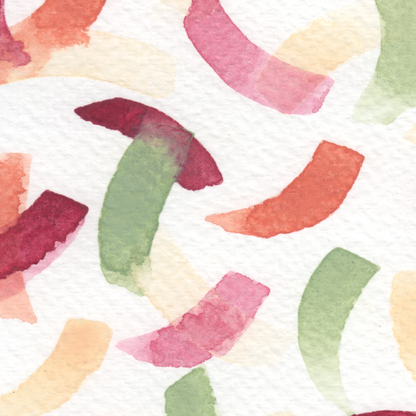 Mini Palette Aquarelle Artisanale Vegan - Quad #15