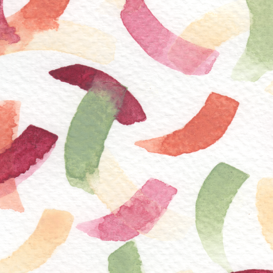 Mini Palette Aquarelle Artisanale Vegan - Quad #15