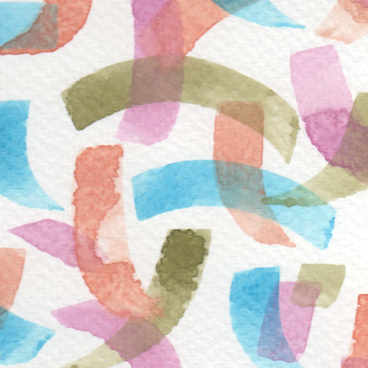 Mini Palette Aquarelle Artisanale Vegan - Quad #2