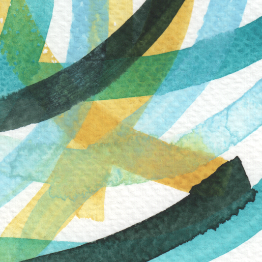 Mini Palette Aquarelle Artisanale Vegan - Quad #3