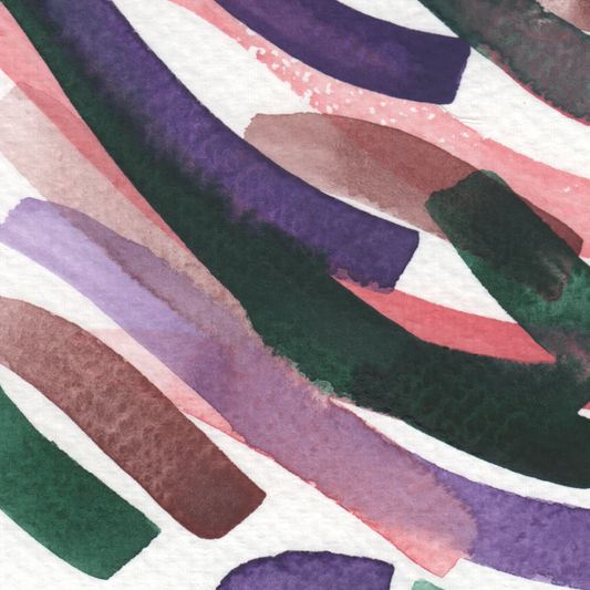 Mini Palette Aquarelle Artisanale Vegan - Quad #5