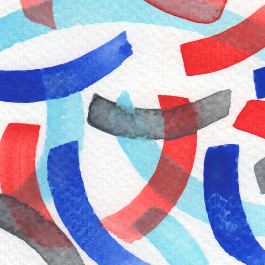 Mini Palette Aquarelle Artisanale Vegan - Quad #8