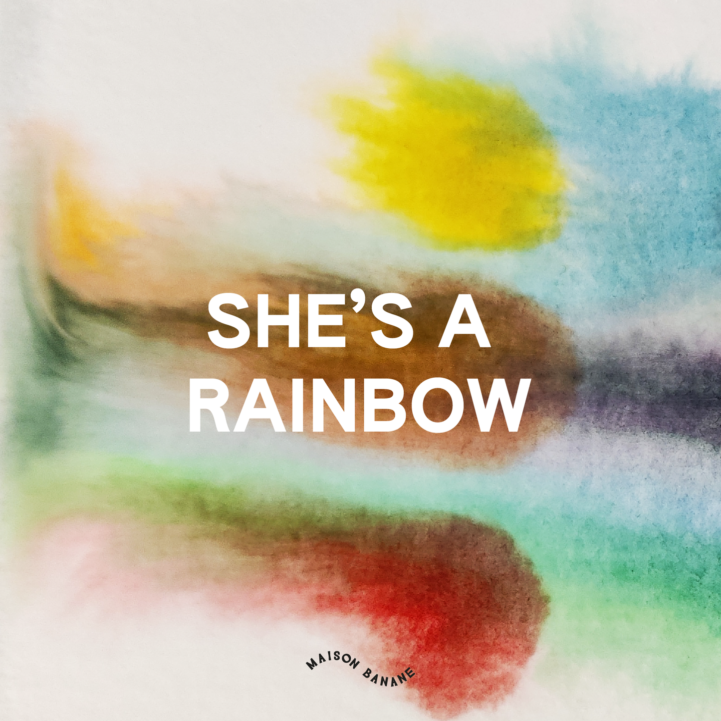Collection d'aquarelles artisanales vegan She's A Rainbow