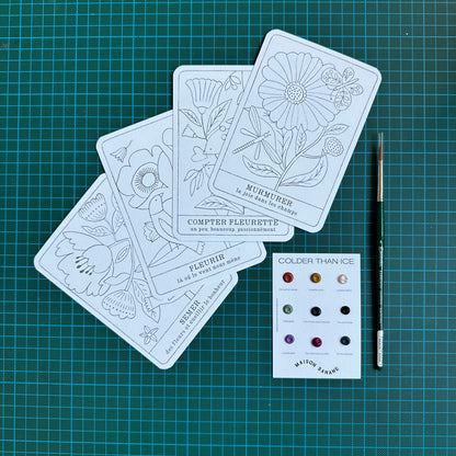 Maison Banane x Mini Labo II - Kit découverte Aquarelles