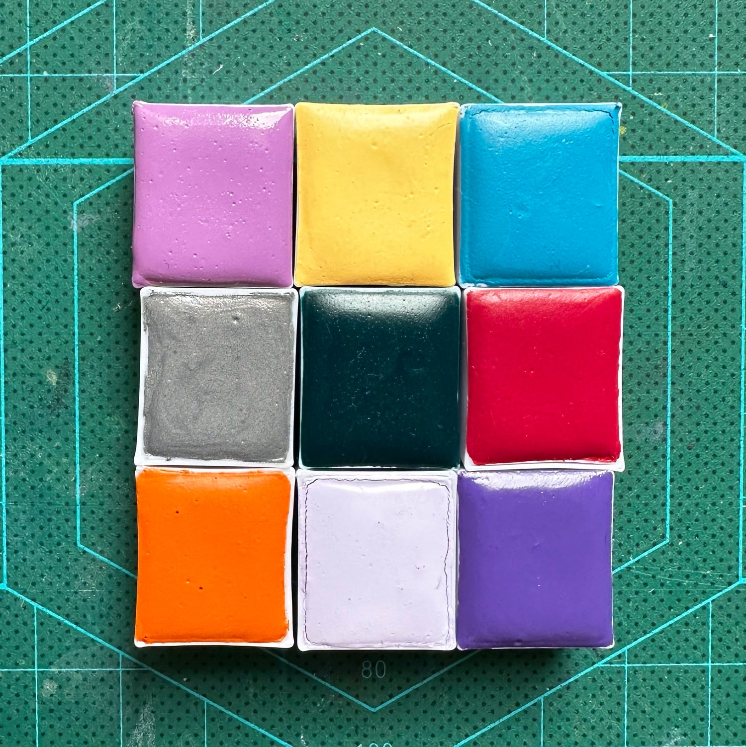 palette aquarelle artisanale Maison Banane