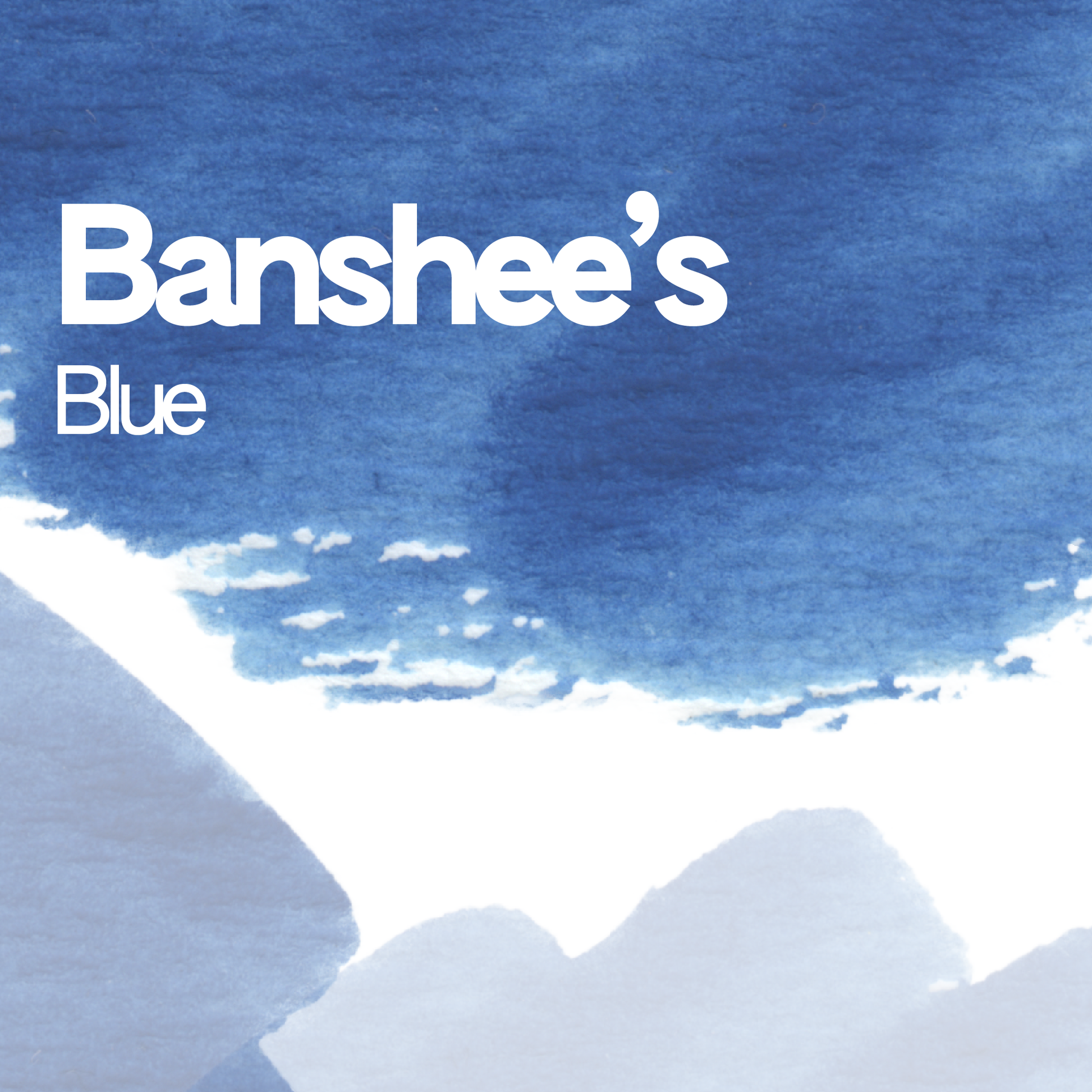 Banshee’s Blue aquarelle artisanale vegan