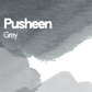 Pusheen Grey aquarelle artisanale vegan 