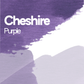 Cheshire Purple aquarelle artisanale vegan 
