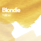 Blondie Yellow  aquarelle artisanale vegan
