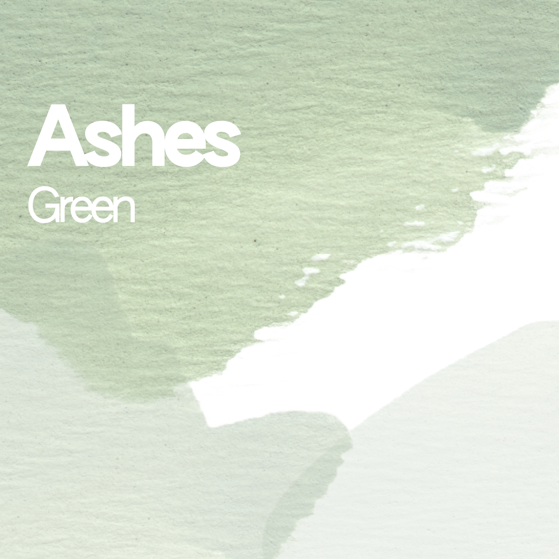 Ashes Green aquarelle artisanale vegan 