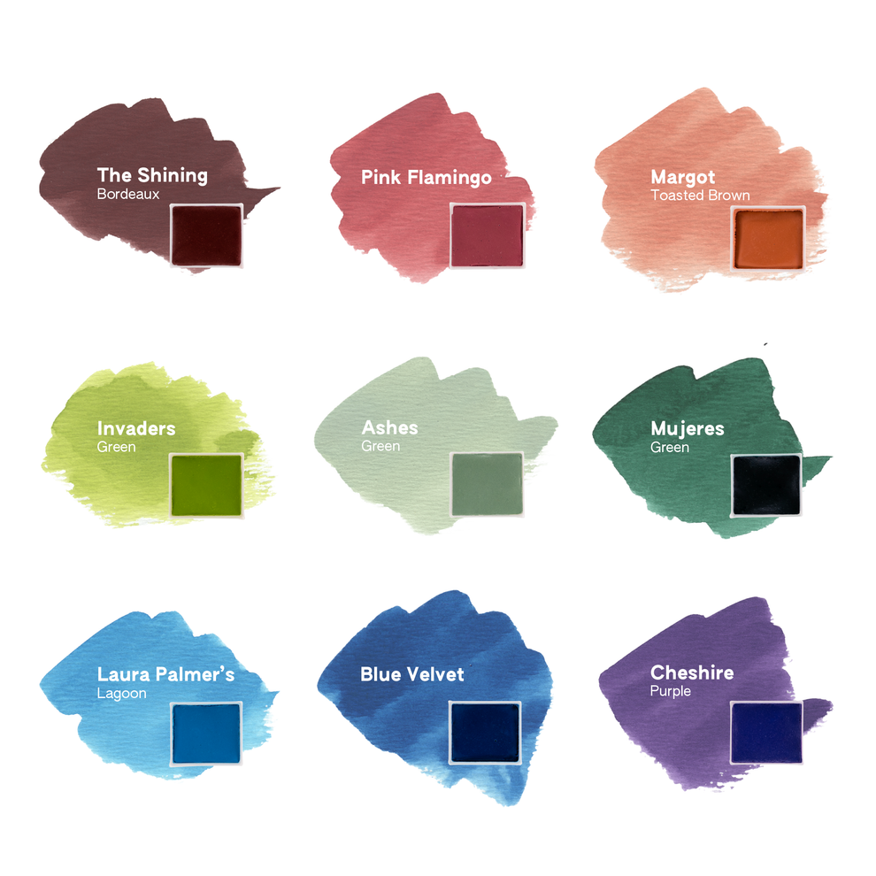 CRAYOLA Palette D'Aquarelles Pop & Paint Lavable - 96 Éclats Jetables Avec Pinceau à Eau