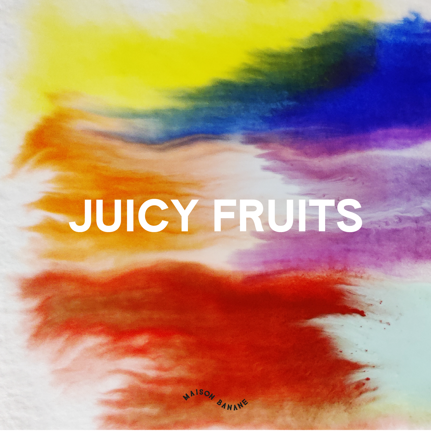 Collection d'aquarelles artisanales vegan Juicy Fruits